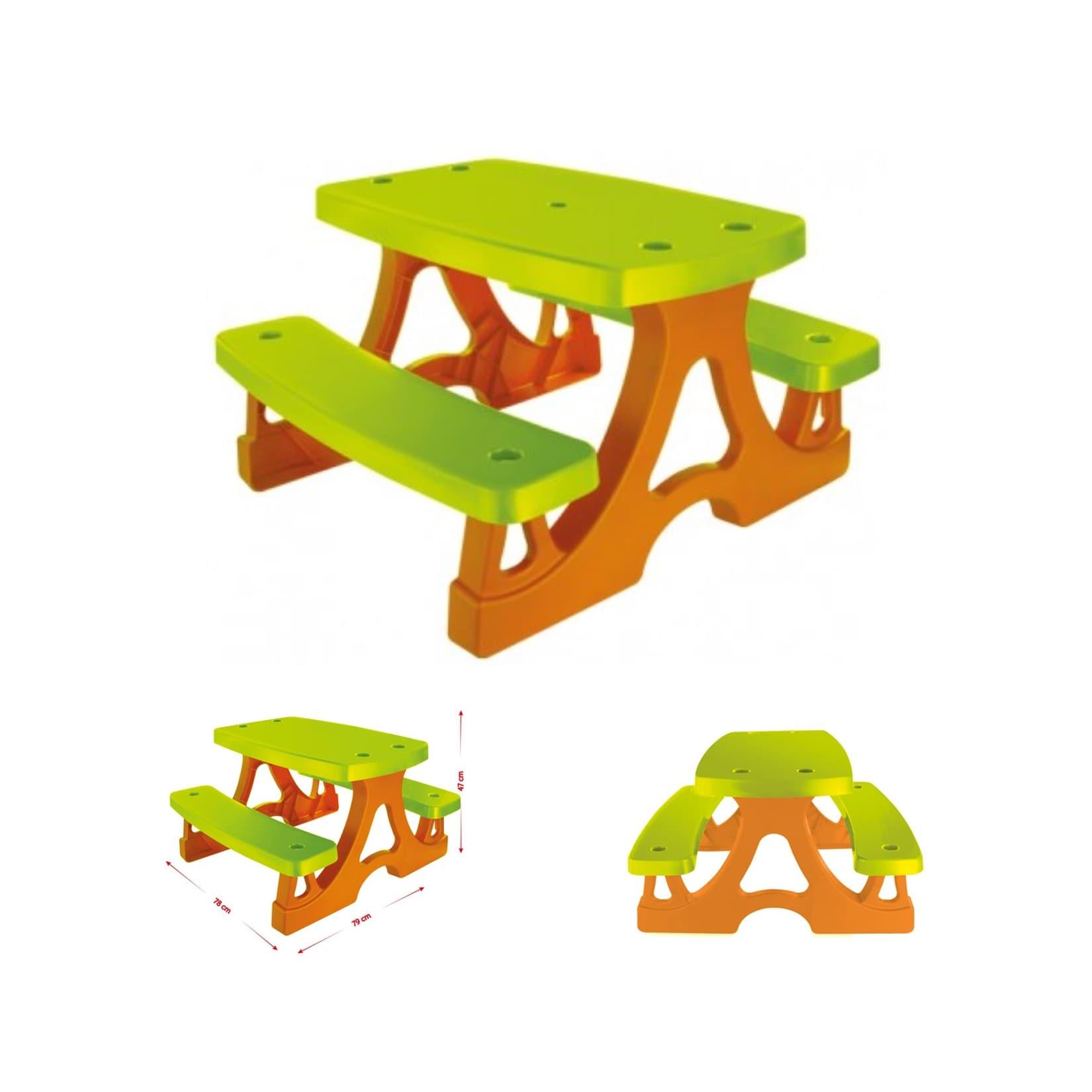 Mochtoys Kinderbank, Kindersitzgruppe 10722 für drinnen und draußen 79x78x49 cm