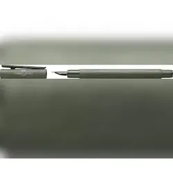Faber Castell Füller Neo Slim Aluminium olivgrün Feder B