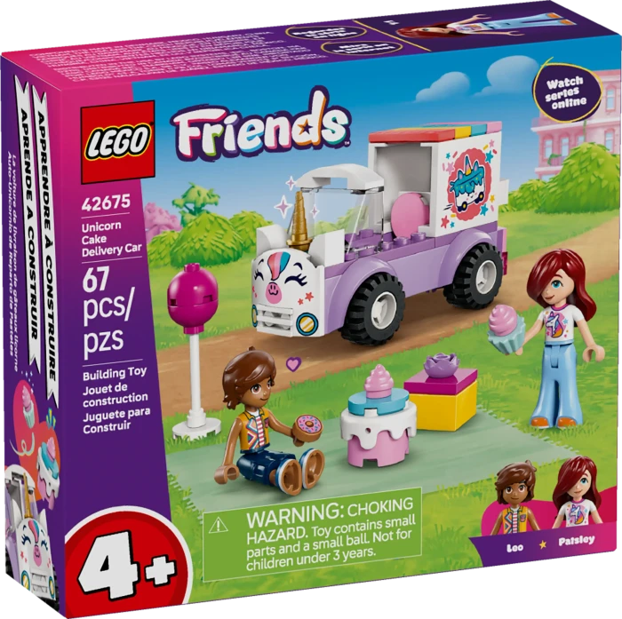LEGO Friends 42675 Einhorn-Kuchenlieferwagen