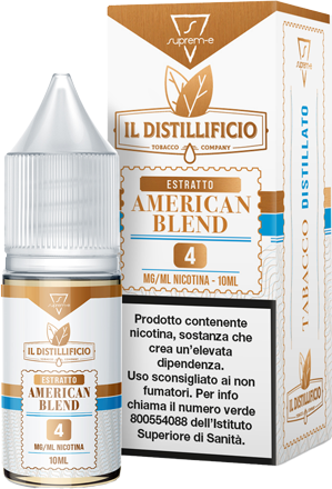 Suprem-e American Blend Il Distillificio Liquido Pronto 10ml Tabacco