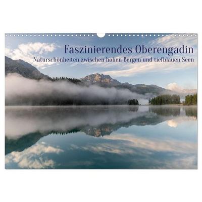 Faszinierendes Oberengadin (Wandkalender 2027 DIN A3 quer), CALVENDO Monatskalender