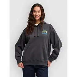 RVCA Iris Hoodie washed black Gr. L
