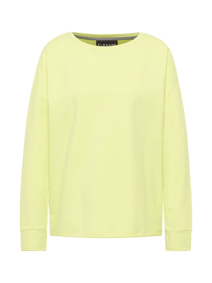 ELBSAND Longsleeve "Riane" in Gelb - L