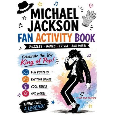 Michael Jackson Fan Activity Book, Taschenbuch von Robin Schuhmann, Bookmundo, 978-94-039-1495-4