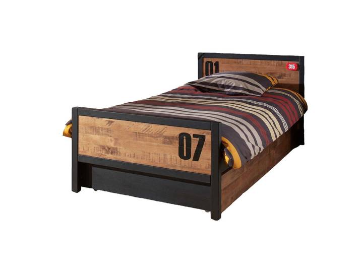 Bett Alex inkl. Ausziehkasten
