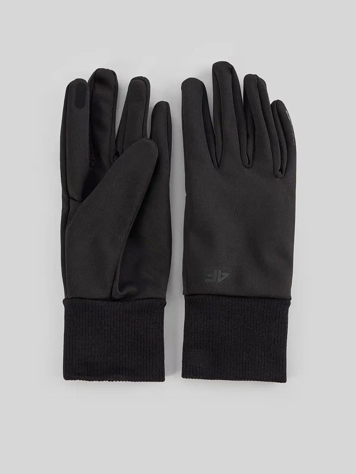 4F Handschuhe in Schwarz - XS