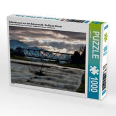 CALVENDO Puzzle Schmelzwasser aus dem Schwarzwald - Die Elz bei Wasser 1000 Teile Lege-Größe 64 x 48 cm Foto-Puzzle Bild von Ingo Laue