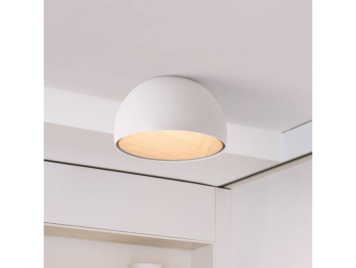 Duo 4874 LED-Deckenleuchte, weiß - Vibia - Wohnzimmer - Modern - Metall - Rund