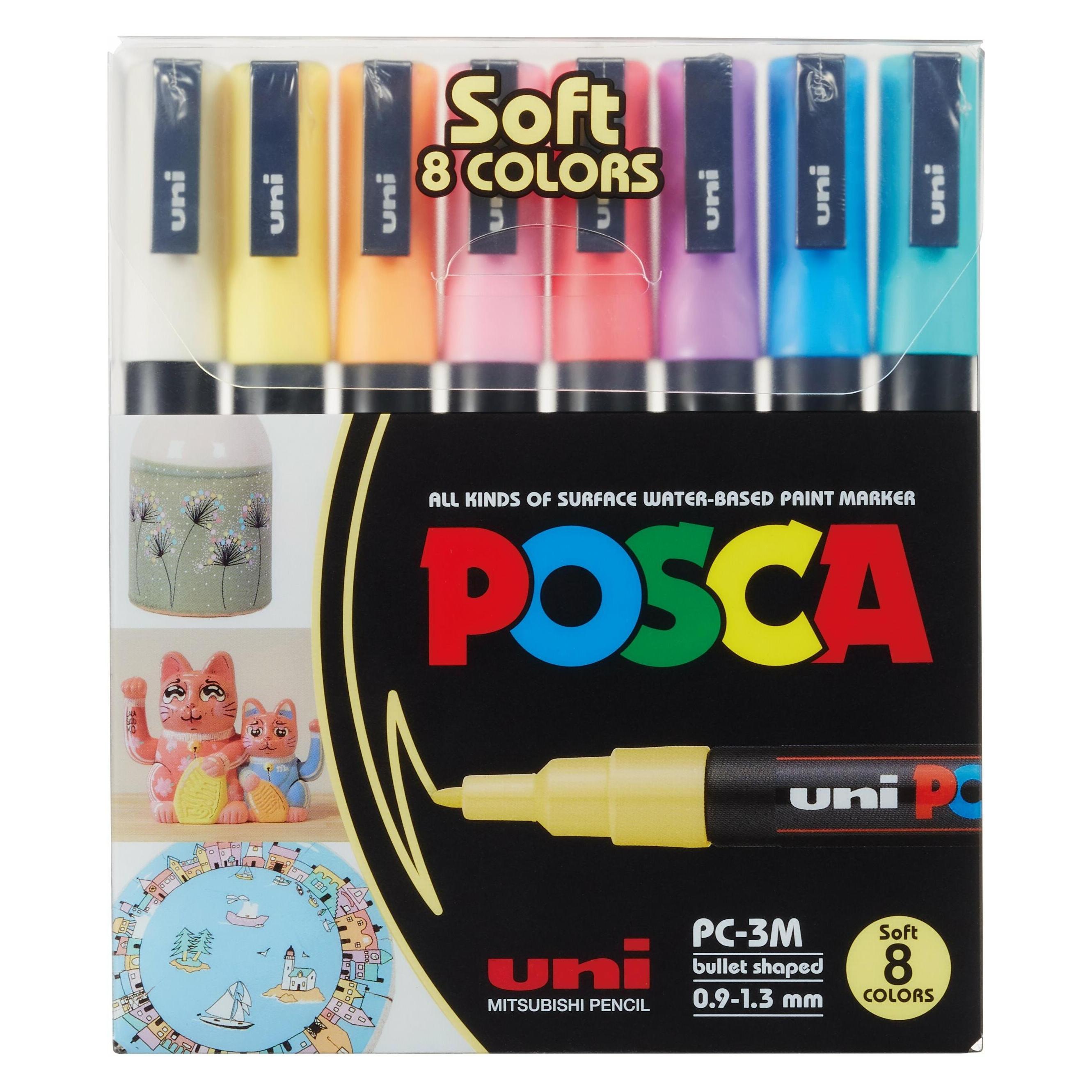 Posca Marker PC-3M Rundspitze (8x) (10.1.0965)