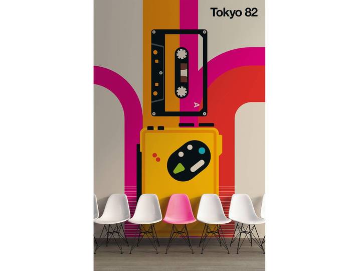 Papier peint Tokyo 82 2 x 2cm Non tissé premium