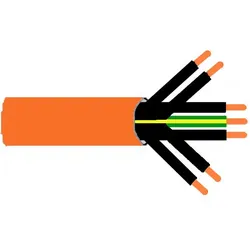 Halogenfreie Leitung, Funktionserhalt E90, NHXH-J 7x1,5mm2 - Meterware