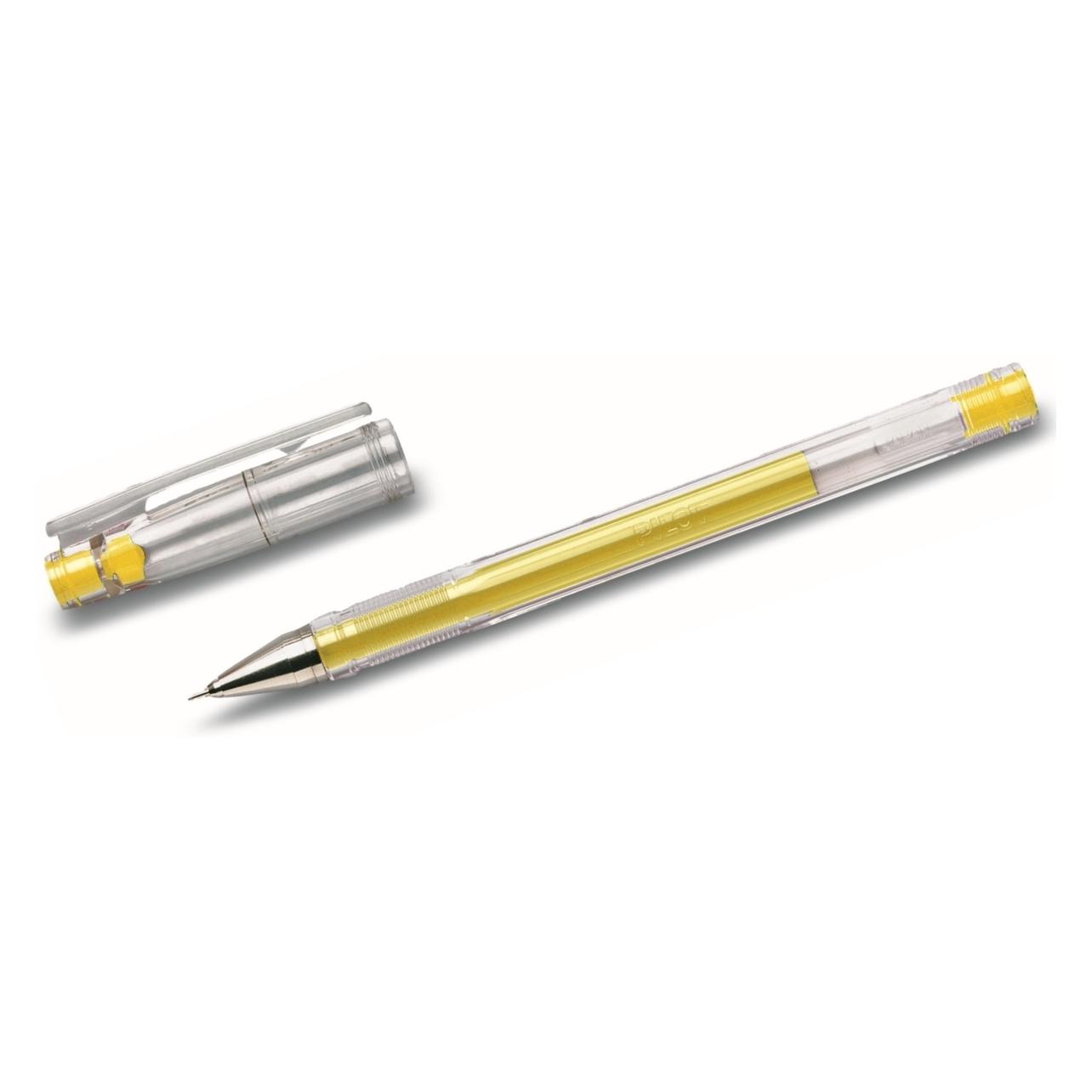 Pilot G-Tec C4 0.4 Gelschreiber transparent 0,4 mm, Schreibfarbe: gelb (1x) (BL-GC4-Y)