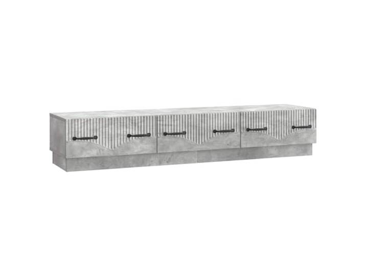 GHVBNMF TV-Lowboard Betongrau 147x34,5x27 cm TV-Schrank mit Schubladen Stilvolle TV-Anrichte in Beton-Optik für Wohnzimmer und Heimkino: Ideal für Receiver, Konsolen und saubere Kabelführung.