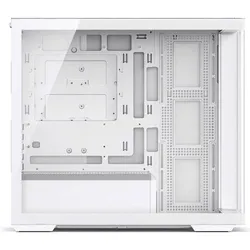 Jonsbo D300 (ITX, mATX), PC Gehäuse, Weiss, Transparent