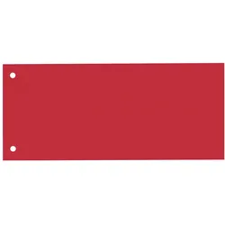 Bene Trennstreifen 201950RT Karton rot 100 Stück