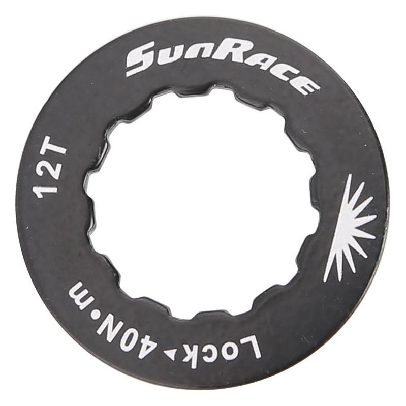 SunRace Lockring-07375512 Lockring Schwarz Einheitsgrösse (SP712)