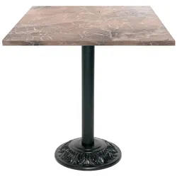 RestooTab - Tisch Versailles 70x70cm Dekor griechischer Marmor