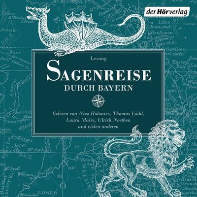Sagenreise durch Bayern - Brüder Grimm,Ludwig Bechstein, Audio, 9783844544664
