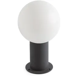 Faro Outdoor Tischleuchte MOON 300 1xE27, IP44, 100-240V, dunkelgrau, opal FAR-74433S-01