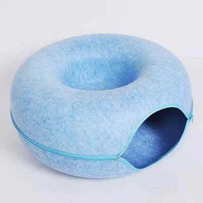 Uplifted Finds Donut Felt Tunnel Cave blue s