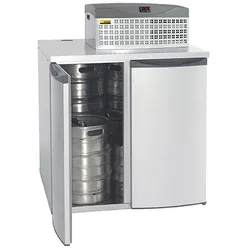 NordCap FK 4-XL PLUS, RAL 9006 (Weißaluminium), ohne Maschinenaufsatz