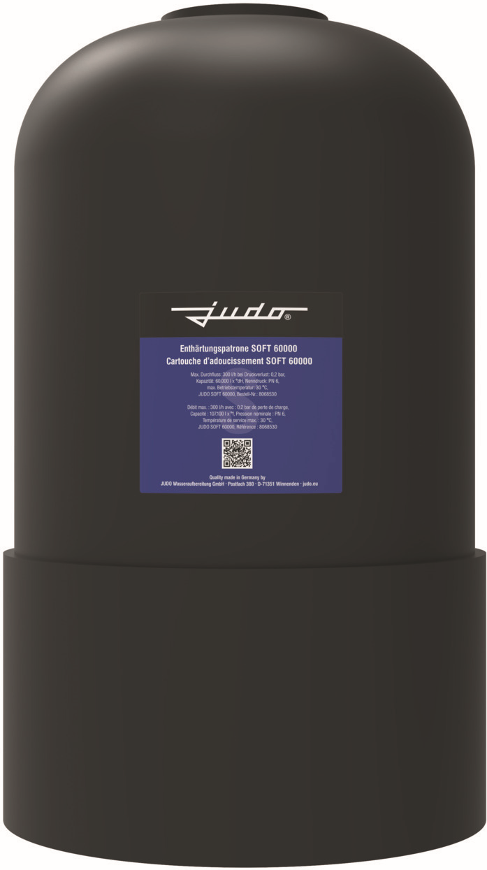cartouche de remplacement Judo 8068530 60000, avec kit de connexion, Adoucissement de l'eau