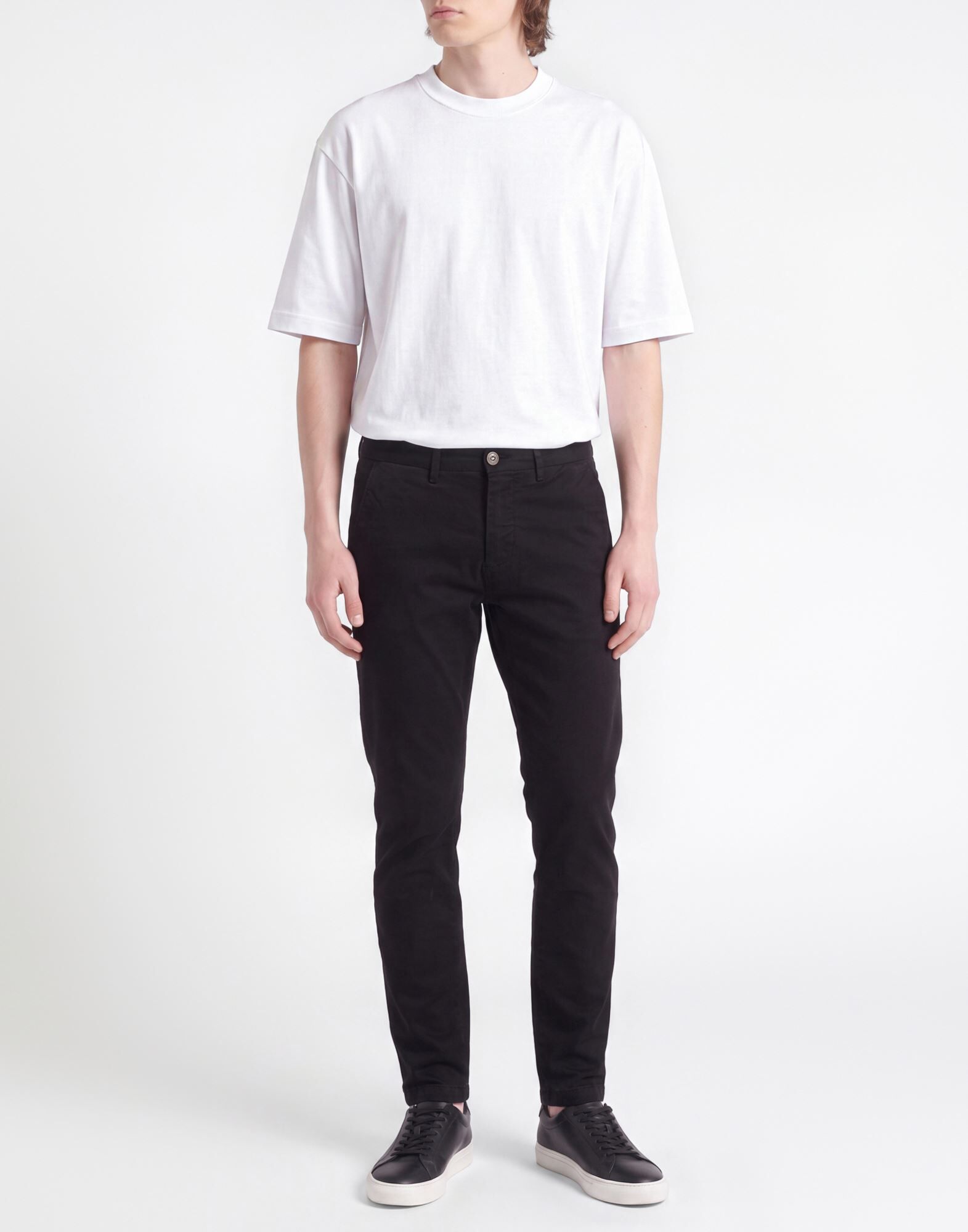 Gianni Lupo Pantalones Hombre Negro 42,44,46,50 Hombre