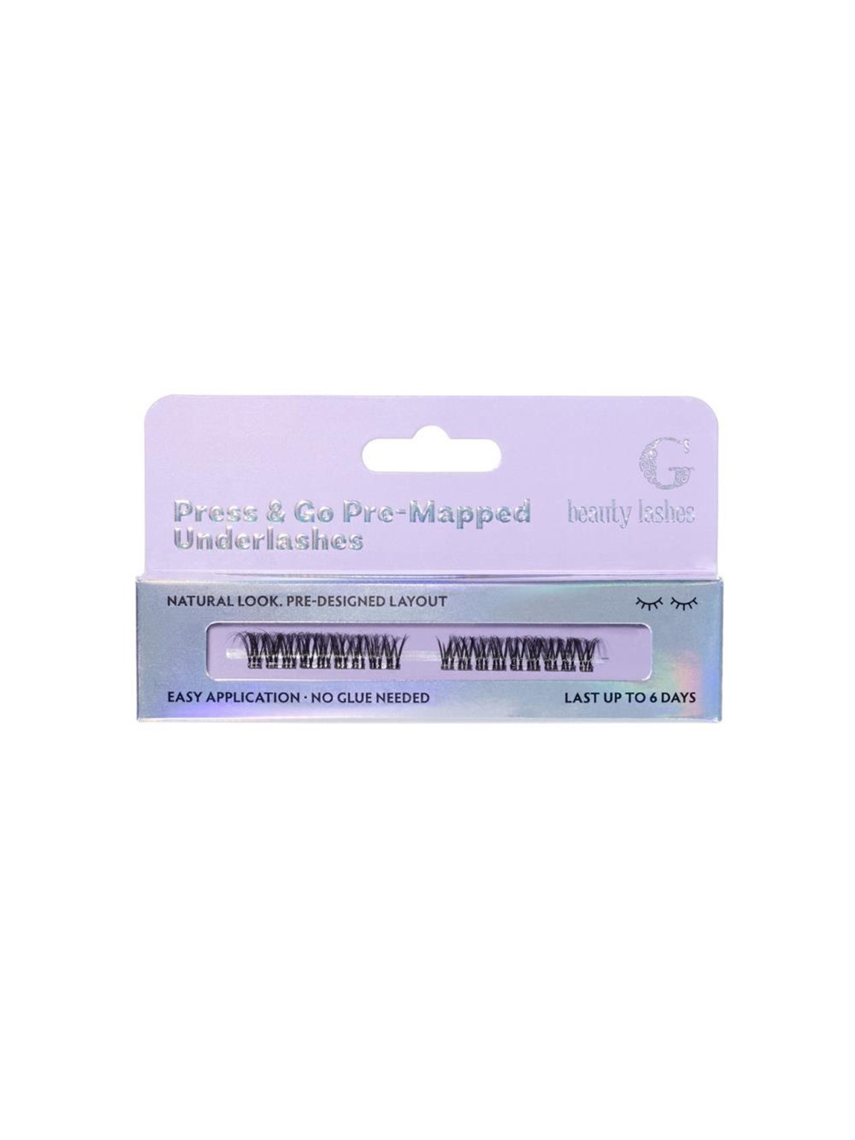 G Beauty Lashes Press & Go pre-mapped Underlashes - Fever