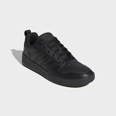 Sneaker ADIDAS SPORTSWEAR "COURTWAVE", Herren, Gr. 41, schwarz (core schwarz, core schwarz, core schwarz), Synthetik, Schuhe Sneaker