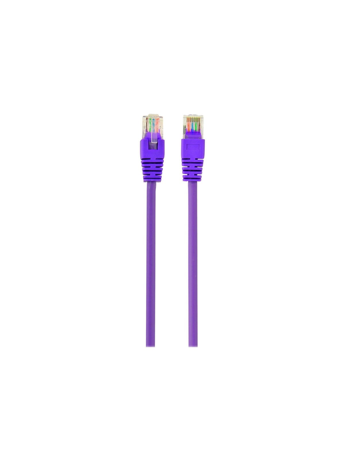 Gembird patch cable - 25 cm - purple - Lila - 0.25m