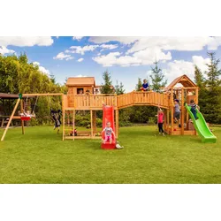 FUNGOO MAXI SET Spielturm Klettergerüst SMILE FARM