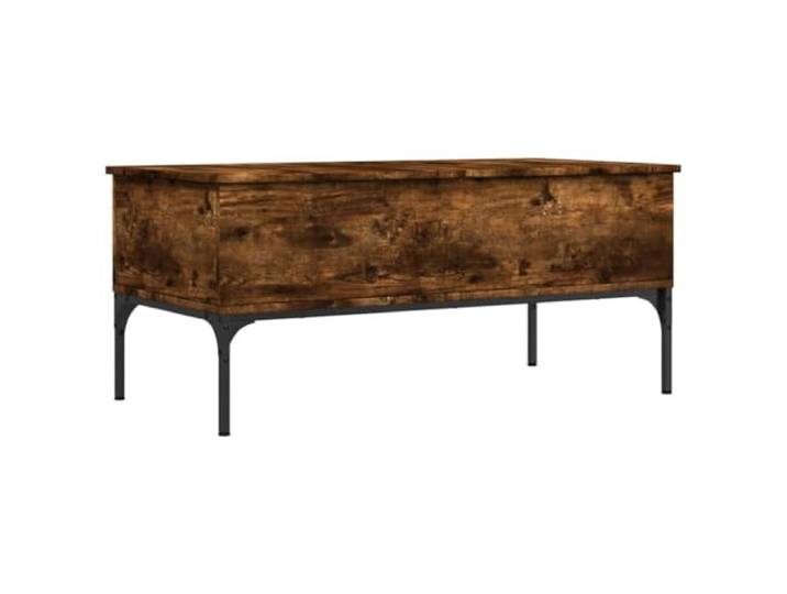 Couchtisch, klappbar, mit Aufbewahrung, 100 x 50 x 45 cm, Holz