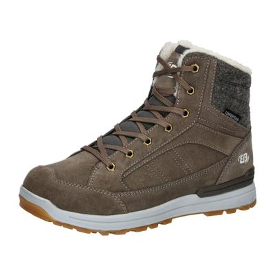 Winterboots BRÜTTING "Winterboot Frost", Herren, Gr. 43, wärmend, braun, Veloursleder, Schuhe Winterboots