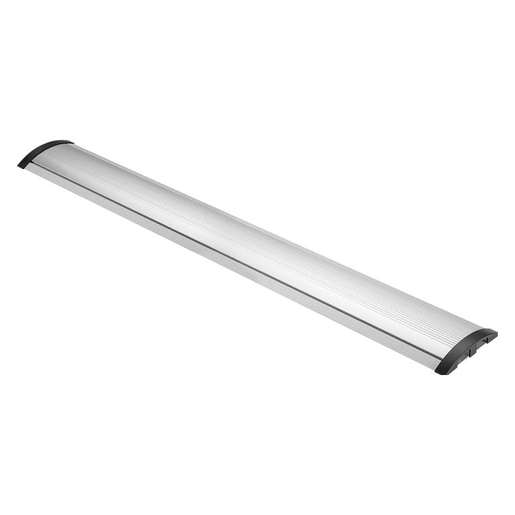 LogiLink Bodenkabelabdeckung, Alu & ABS, 1104x139x22mm, schneidbar, silber (Kabelbrücke, Kabelkanal, 110.40 cm) (KAB0120)