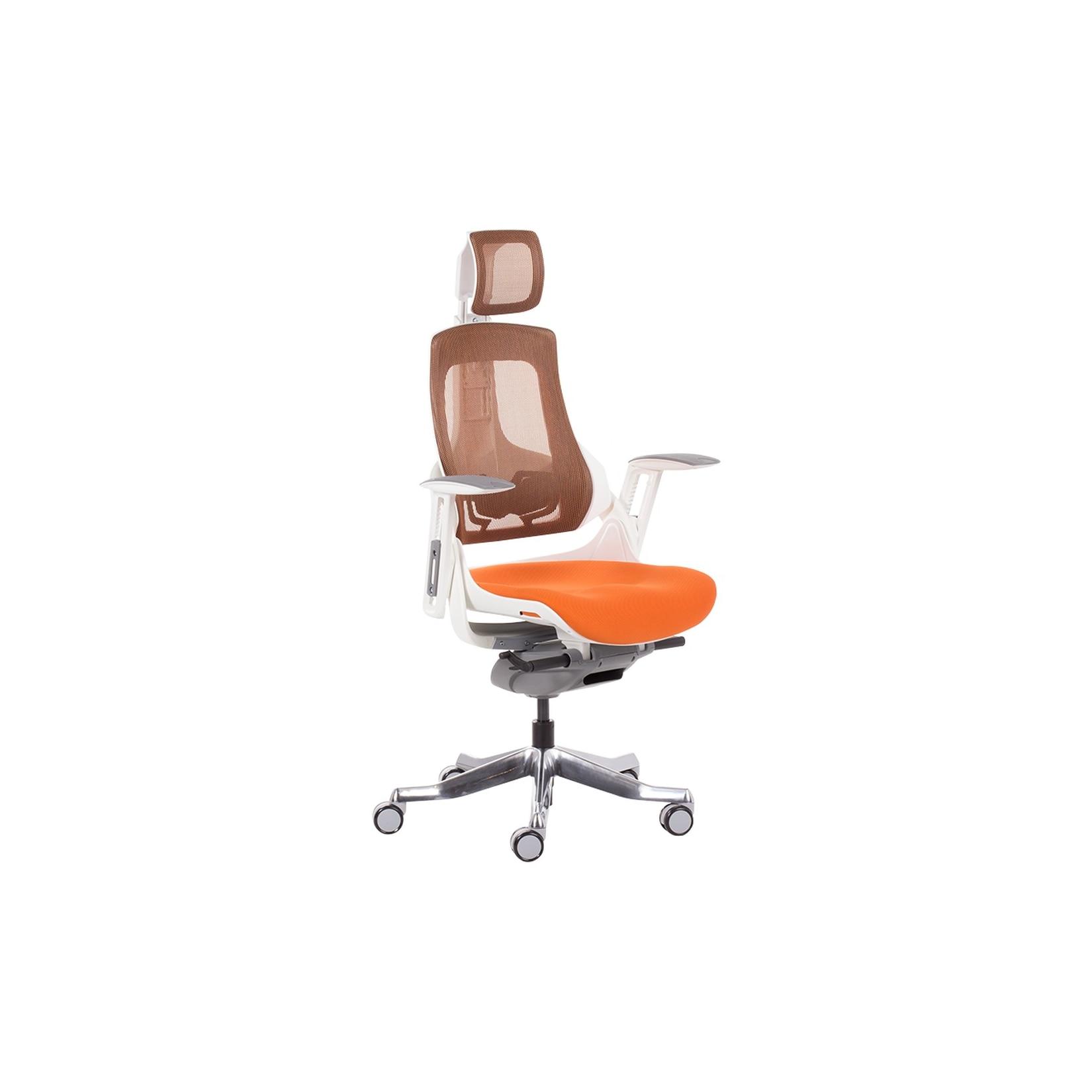 Carmen AMBRA Ergonomischer Bürostuhl – Orange
