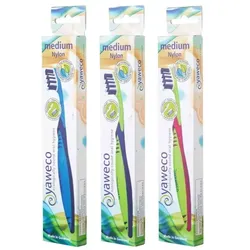 Yaweco Zahnbürste medium Nylon