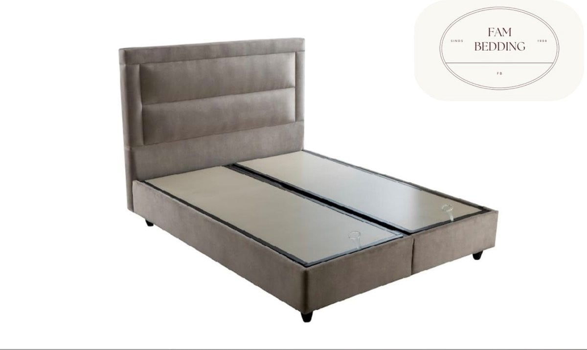 FAM BEDDING Cindy 2-persoons opberg boxspring, 160 x 200 cm