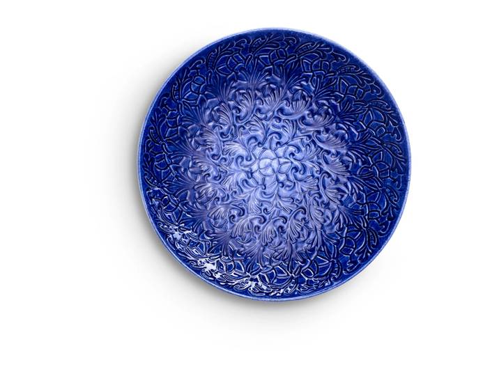 Mateus Lace Teller 34cm Blau