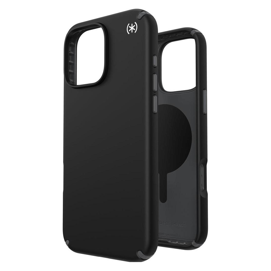 speck Presidio2 Pro + MS Apple iPhone 16 Pro Max Black - with Microban (Apple iPhone 16 Pro Max) (150771-3205)