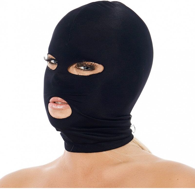 Rimba Cagoule élastique avec yeux et bouche ouvertes