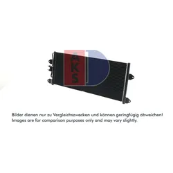 Kondensator Klimaanlage AKS DASIS 242010N für VW Transporter T4