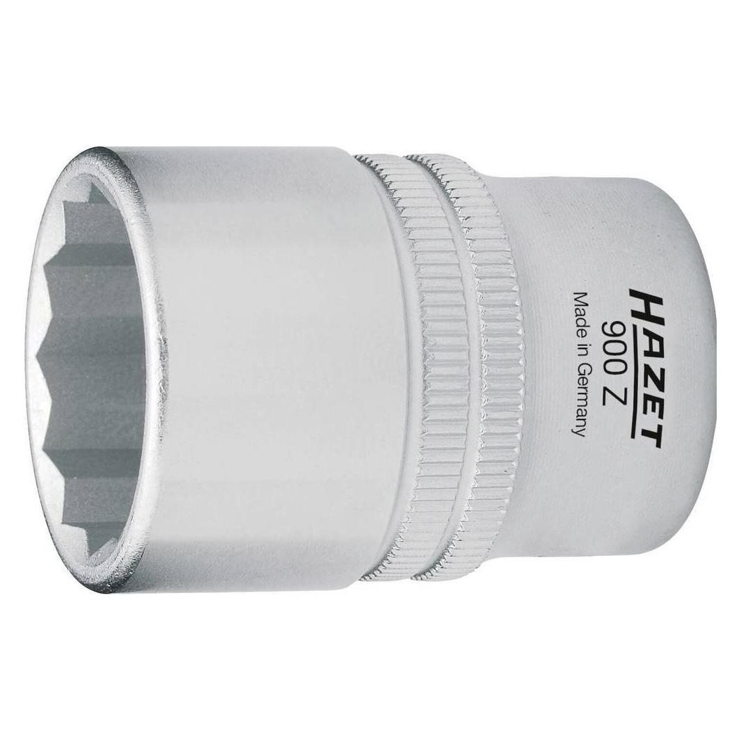 Hazet Steckschlüsseleinsatz Doppelsechskant 900Z-18 Vierkant12,5 mm (1/2 Zoll) Aussen Doppel-S... (18 mm) (900Z-18)