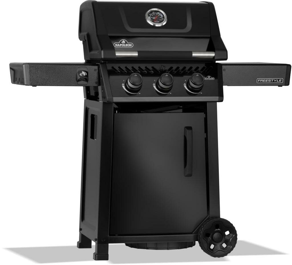 Napoleon Freestyle 365 gasbarbecue met 3 hoofdbranders zwart