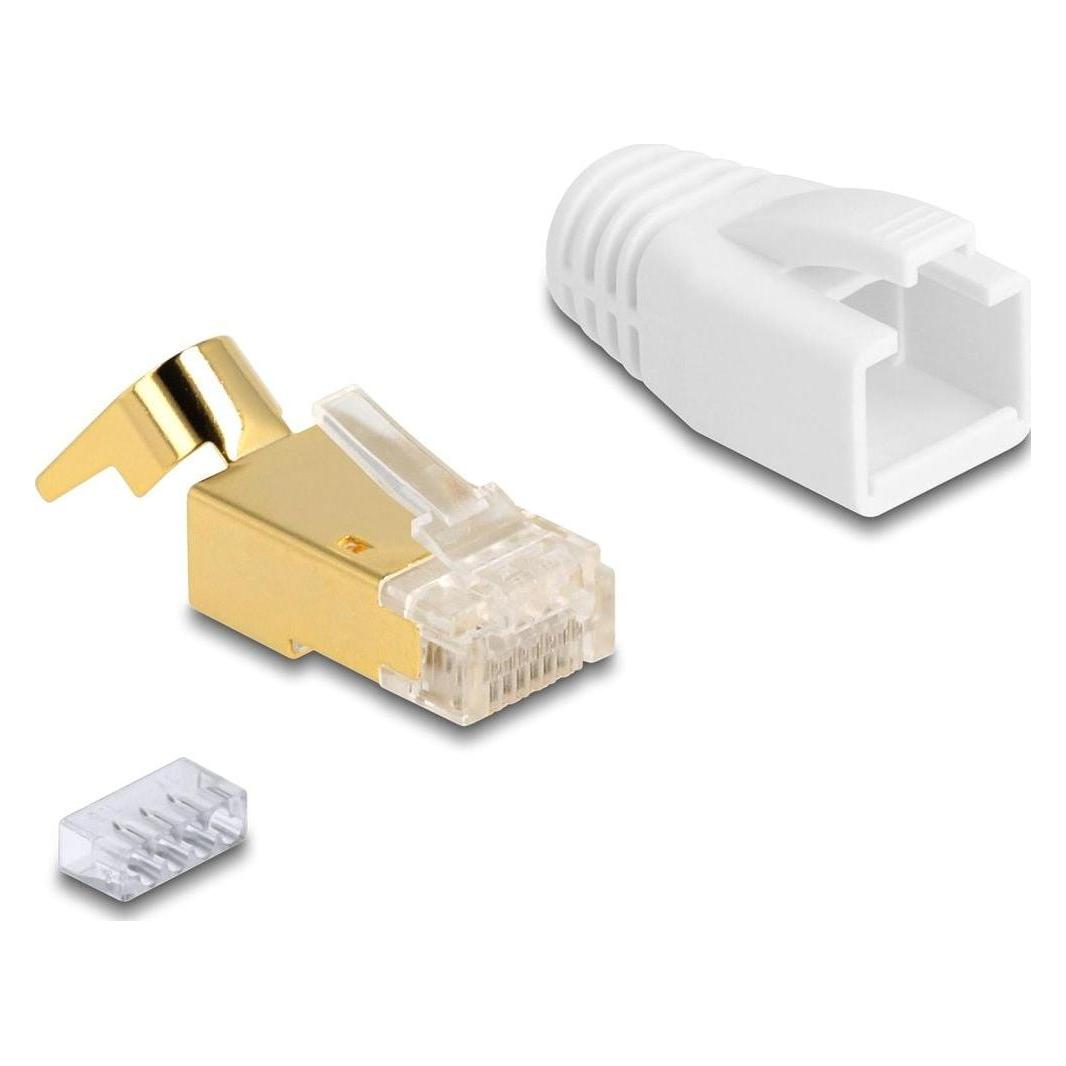 Delock RJ45 Modularer Stecker (Netzwerkkabel Stecker) (67018)