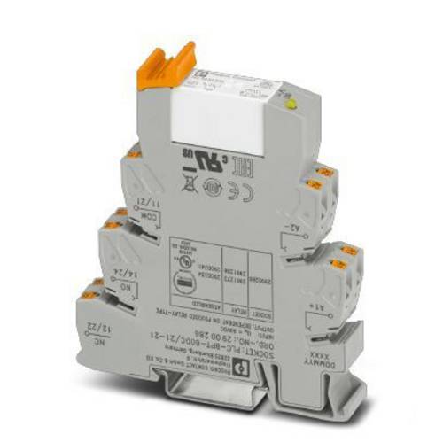 Phoenix Contact PLC-RPT- 60DC/21-21 Relaisbaustein Nennspannung: 60 V/DC Schaltstrom (max.): 6A 2 Wechsler 1St.