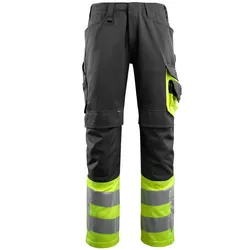 Warnschutzhose "LEEDS" Safe Supreme - 90C62 - schwarz/gelb