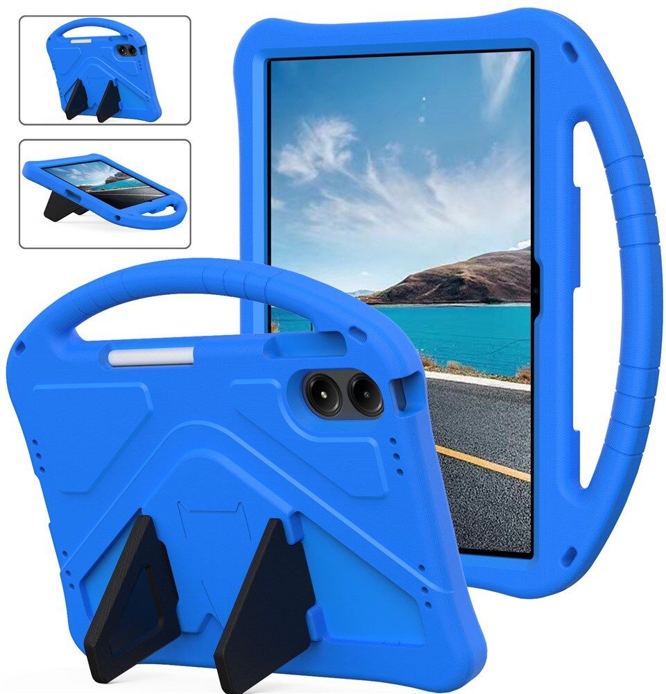 Xiaomi Redmi Pad 2 Pro EIDERWOOD Børnecover m. Kickstand - Blå