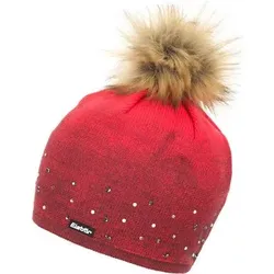 EISBÄR Damen Mütze Dip Dye Lux Crystal MÜ, Größe ONE SIZE in Rot Rot
