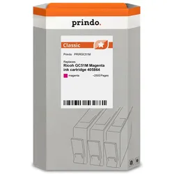Prindo, Druckerpatrone, kompatibel mit Ricoh GC51M (M)