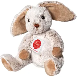 Teddy-Hermann - Schlenkerhase grau, 25 cm - grau